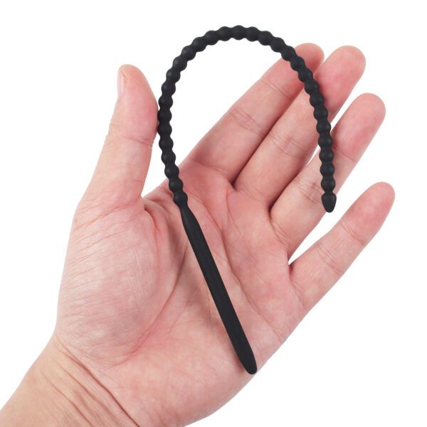 Insertable Penisstick dilator siliconen ∅ 6 mm 240 mm lang 3 scaled