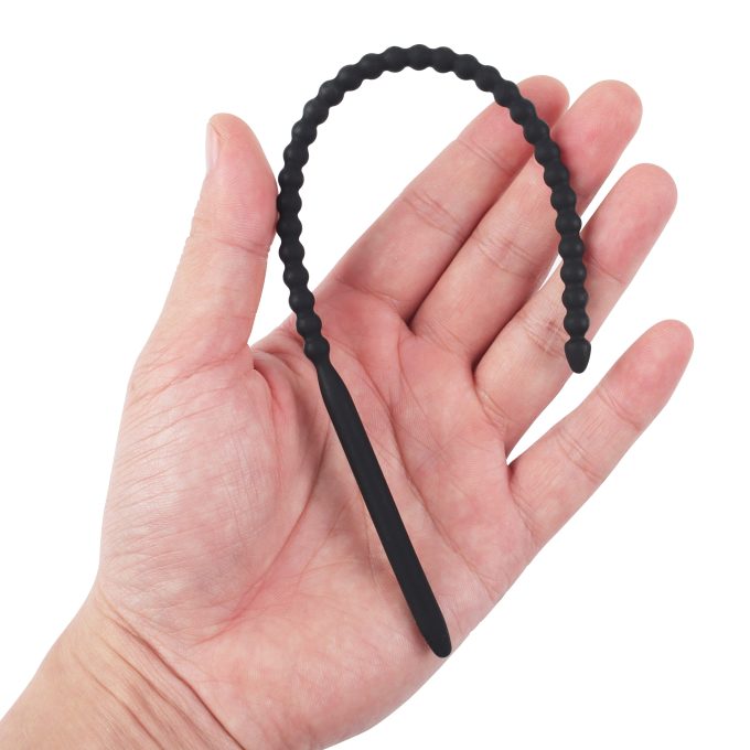 Insertable Penisstick dilator siliconen ∅ 6 mm 240 mm lang 3 scaled