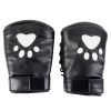 Banoch Perrito Mittones dog paws mittens bondage PU Leer Wit Voetje puppy play 1 scaled