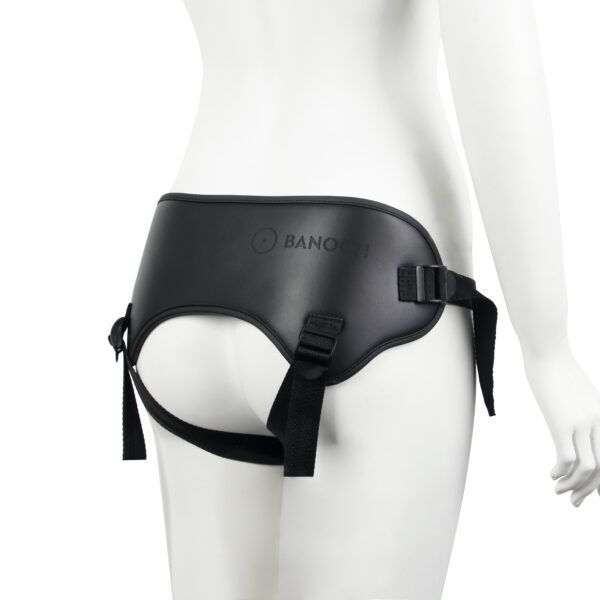 Banoch Strap on harnas voor dildos – verstelbaar in lengte – zacht neopreen om de heupen – universeel door 3 verschillende ringen 13 scaled