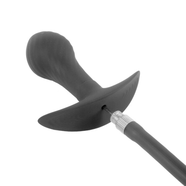 Banoch Buttplug inflatable black zwarte siliconen opblaasbare anaal plug 4 scaled