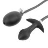 Banoch Buttplug inflatable black zwarte siliconen opblaasbare anaal plug 6 scaled