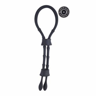 Banoch Cockring verstelbaar Lasso dubbel van siliconen 1 scaled