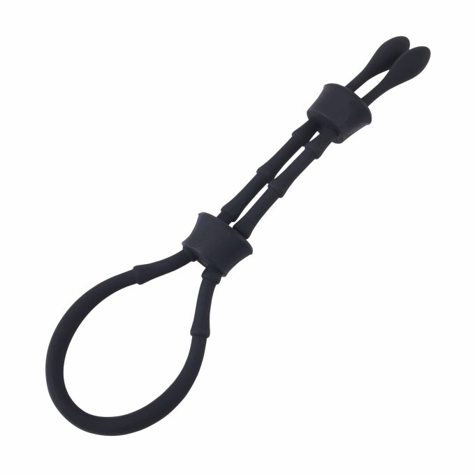 Banoch Cockring verstelbaar Lasso dubbel van siliconen 2 scaled