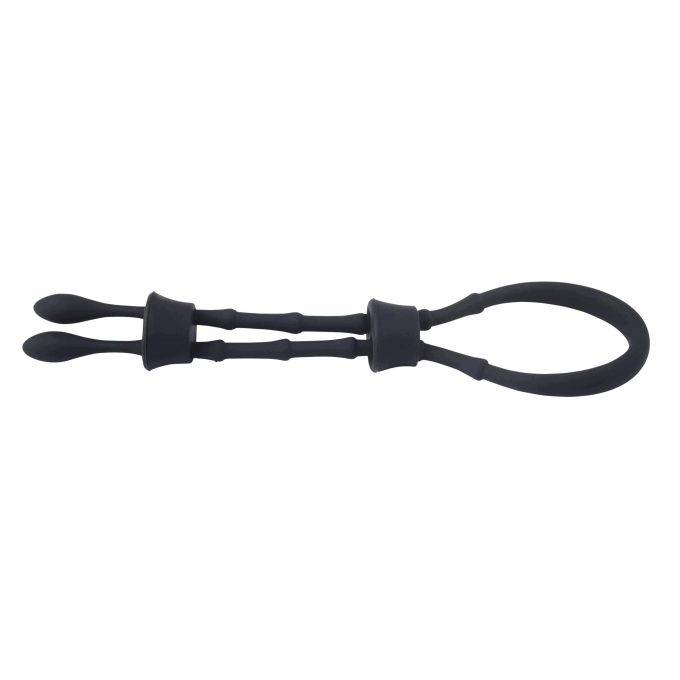 Banoch Cockring verstelbaar Lasso dubbel van siliconen 3 scaled