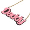 Banoch Daddy halsband hanger met goudkleurige ketting 3 scaled