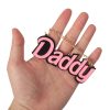 Banoch Daddy halsband hanger met goudkleurige ketting 7 scaled