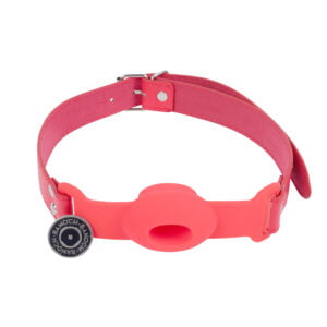 Banoch Gag open rood siliconen verstelbare pu leren band 3 scaled