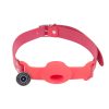 Banoch Gag open rood siliconen verstelbare pu leren band 3 scaled