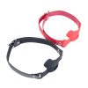 Banoch Gag open zwart siliconen verstelbare pu leren band 8 scaled