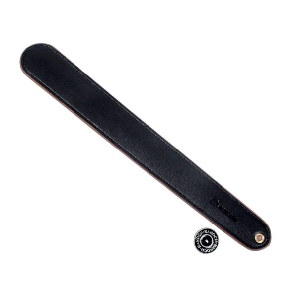 Banoch Paddle roodzwart Bolle en vlakke kant 31 cm X 4 cm imitatie leer BDSM 2 scaled