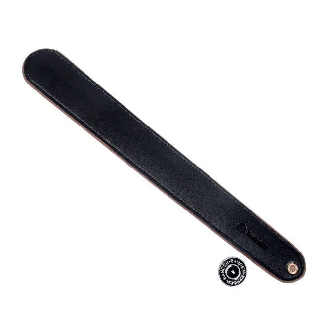 Banoch Paddle roodzwart Bolle en vlakke kant 31 cm X 4 cm imitatie leer BDSM 2 scaled