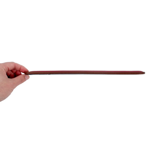 Banoch Paddle roodzwart Bolle en vlakke kant 31 cm X 4 cm imitatie leer BDSM 5 scaled