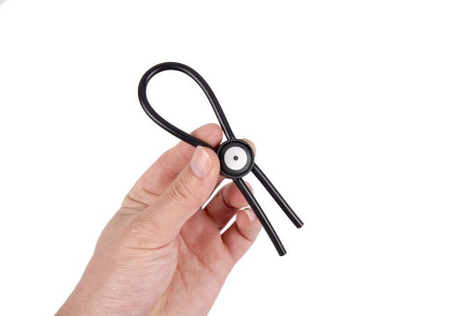 Banoch Verstelbare zwarte lasso cockring 10 scaled