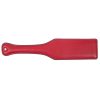 Banoch paddle roodzwart Bolle en vlakke kant imitatie leer 33 cm 7 cm BDSM 1 scaled
