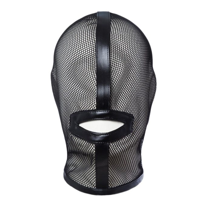 Banoch zwart masker doorzichtig Mask inconnu2 1