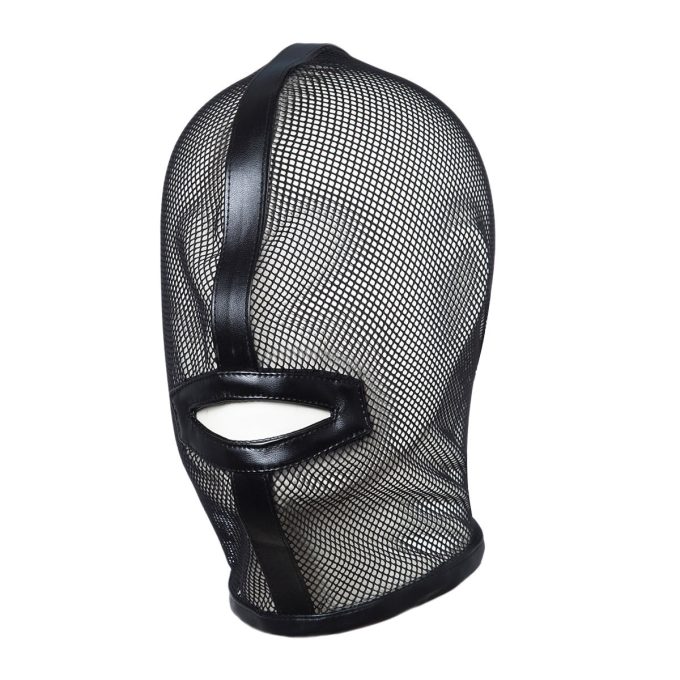 Banoch zwart masker doorzichtig Mask inconnu2 2
