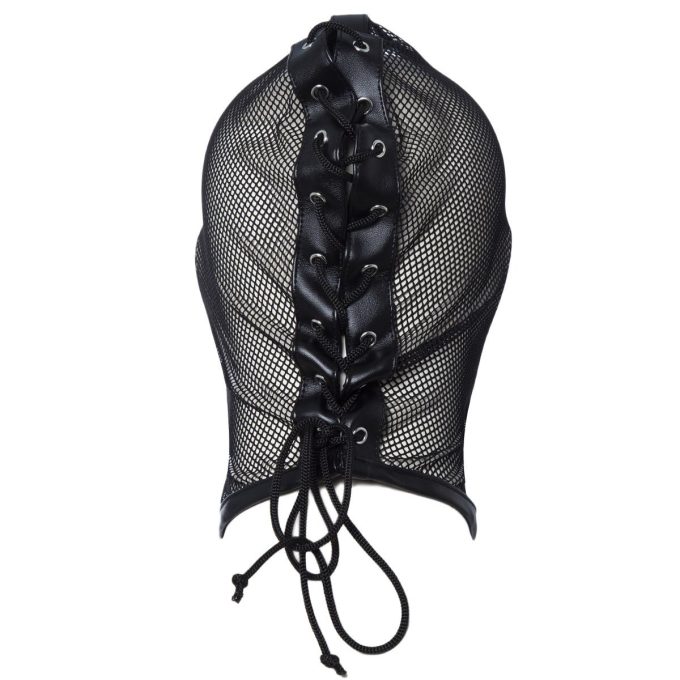 Banoch zwart masker doorzichtig Mask inconnu2 4