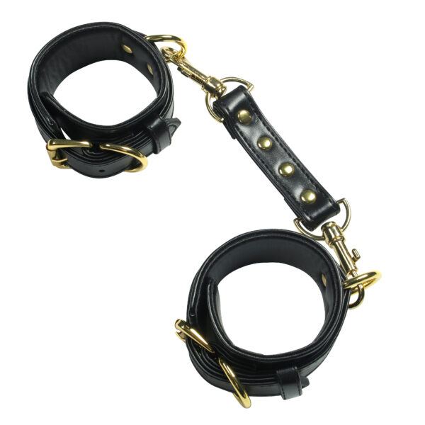 Banoch luxe bondageset zwart handboeien enkelboeien collar leash pu leer opbergtas 6 scaled Banoch luxe bondageset zwart handboeien enkelboeien collar leash pu leer opbergtas 6 scaled