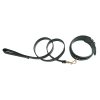 Banoch luxe bondageset zwart handboeien enkelboeien collar leash pu leer opbergtas 9 scaled