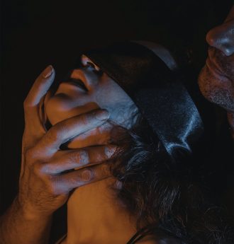 Blinddoek zwart Banoch X Darvinetta