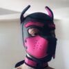 pup play hood roze Banoch X Darvinetta pup play hood roze Banoch X Darvinetta
