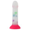 Banoch Dildo Heart siliconen met roze zuignap 17 cm lang O 32 cm 2 scaled