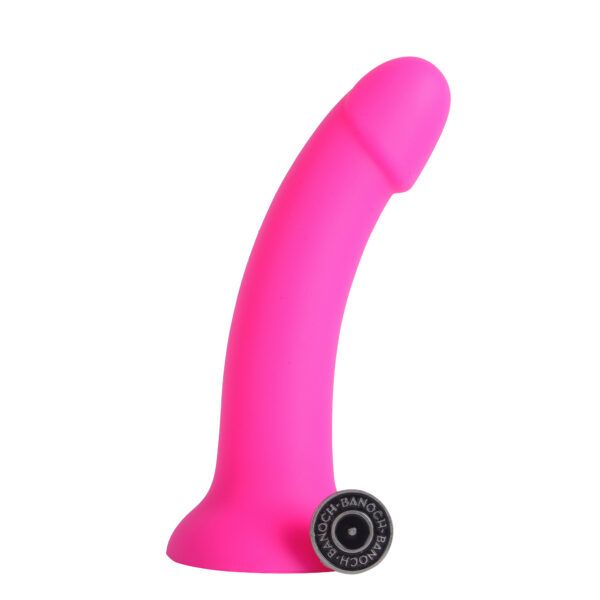 Banoch Dildo Claes donker roze siliconen met zuignap 17 cm lang O 34 cm 6 scaled