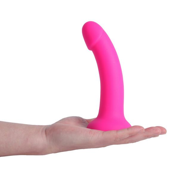 Banoch Dildo Claes donker roze siliconen met zuignap 17 cm lang O 34 cm 7 scaled