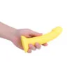Banoch Dildo Claes geel siliconen met zuignap 17 cm lang O 34 cm 3 scaled