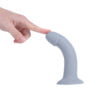Banoch Dildo Claes grijs siliconen met zuignap 17 cm lang O 34 cm 1 scaled