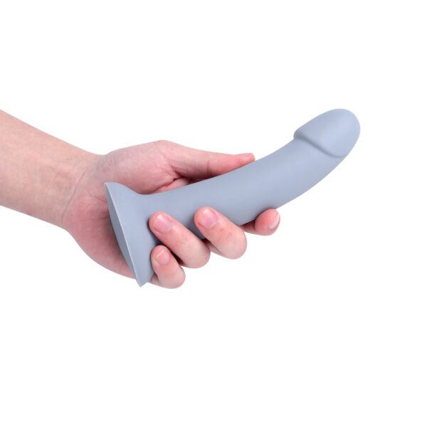 Banoch Dildo Claes grijs siliconen met zuignap 17 cm lang O 34 cm 2 scaled