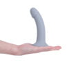 Banoch Dildo Claes grijs siliconen met zuignap 17 cm lang O 34 cm 3 scaled