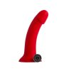 Banoch Dildo Claes rood siliconen met zuignap 17 cm lang O 34 cm 4 scaled