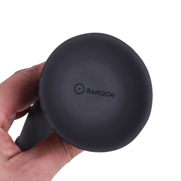 Banoch Dildo Claes zwart siliconen met zuignap 17 cm lang O 32 cm 2 scaled