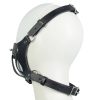 Banoch Hannibal zwart imitatie leer Bondage 16 scaled