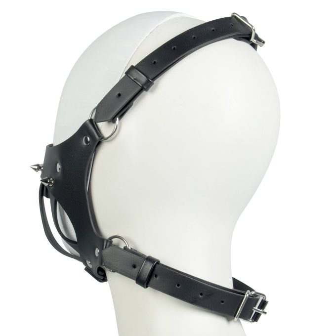 Banoch Hannibal zwart imitatie leer Bondage 16 scaled