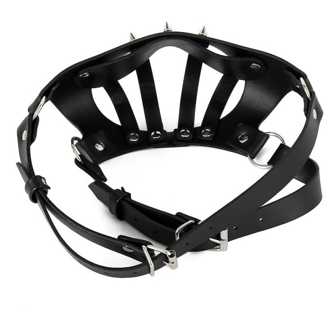 Banoch Hannibal zwart imitatie leer Bondage 3