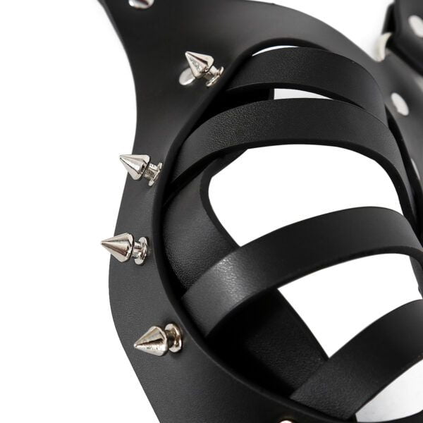 Banoch Hannibal zwart imitatie leer Bondage 4 Banoch Hannibal zwart imitatie leer Bondage 4