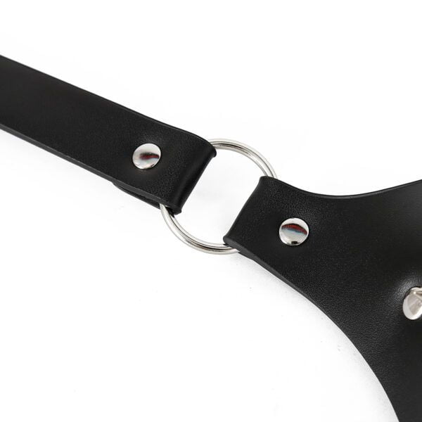 Banoch Hannibal zwart imitatie leer Bondage 5 Banoch Hannibal zwart imitatie leer Bondage 5