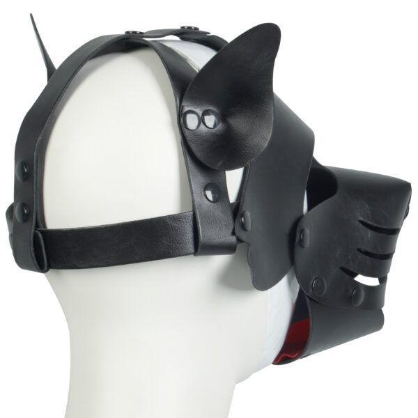 Banoch Masker Doggy zwart imitatie leer Bondage Puppy Play 4 scaled Banoch Masker Doggy zwart imitatie leer Bondage Puppy Play 4 scaled