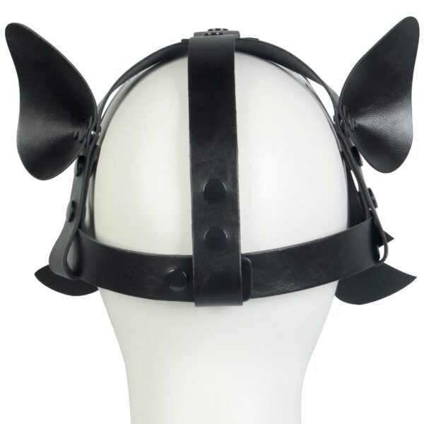 Banoch Masker Doggy zwart imitatie leer Bondage Puppy Play 5 Banoch Masker Doggy zwart imitatie leer Bondage Puppy Play 5