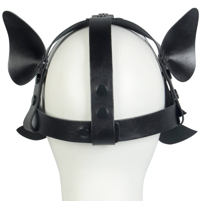 Banoch Masker Doggy zwart imitatie leer Bondage Puppy Play 5 Banoch Masker Doggy zwart imitatie leer Bondage Puppy Play 5