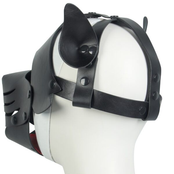 Banoch Masker Doggy zwart imitatie leer Bondage Puppy Play 6 scaled Banoch Masker Doggy zwart imitatie leer Bondage Puppy Play 6 scaled