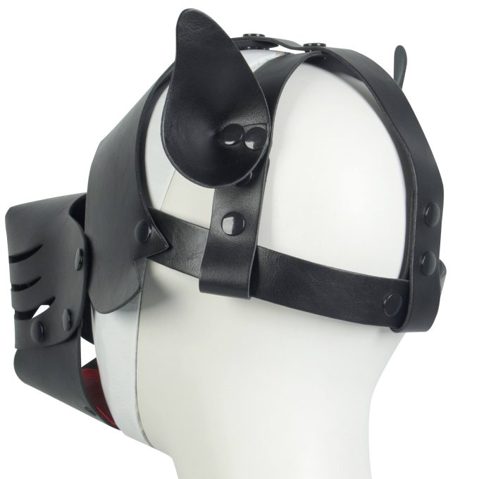 Banoch Masker Doggy zwart imitatie leer Bondage Puppy Play 6 scaled Banoch Masker Doggy zwart imitatie leer Bondage Puppy Play 6 scaled