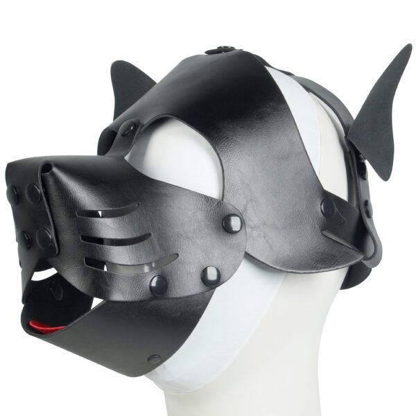 Banoch Masker Doggy zwart imitatie leer Bondage Puppy Play 7 scaled Banoch Masker Doggy zwart imitatie leer Bondage Puppy Play 7 scaled