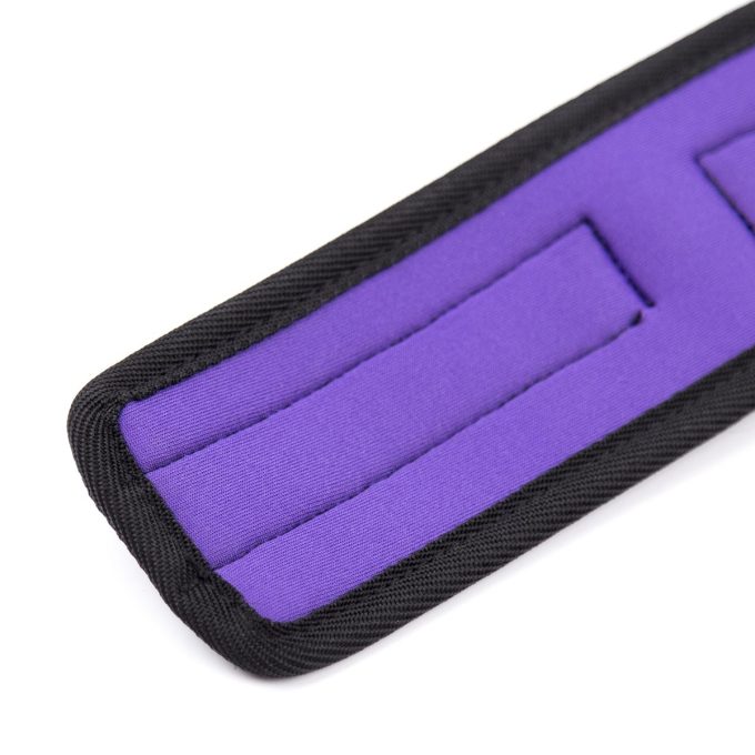 Banoch Bondageset voor onder bed stevige zachte neopreen boeien makkelijk verstelbaar paars (14)