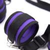 Banoch Bondageset voor onder bed stevige zachte neopreen boeien makkelijk verstelbaar paars (20) Banoch Bondageset voor onder bed stevige zachte neopreen boeien makkelijk verstelbaar paars (20)