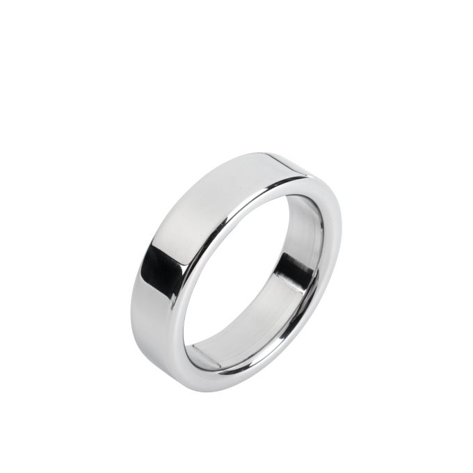 Banoch   Cockring flat rounded metaal   ∅ 40   6 mm dik metaal (5)