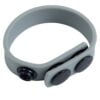Banoch Cockring verstelbaar met drukknopen grijs siliconen max Ø 5 cm (1) Banoch Cockring verstelbaar met drukknopen grijs siliconen max Ø 5 cm (1)